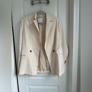 Mango Classic Beige Blazer